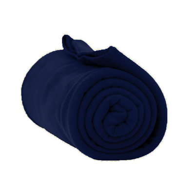 Fleece Polar Blanket - Navy