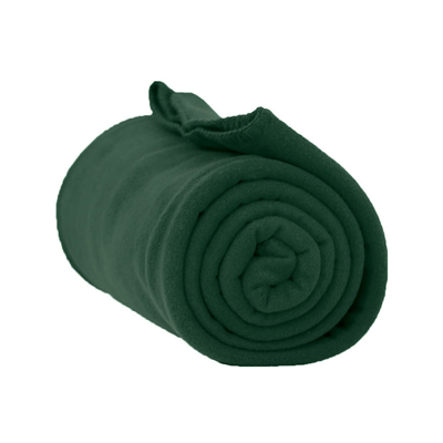 Fleece Polar Blanket - Forest Green